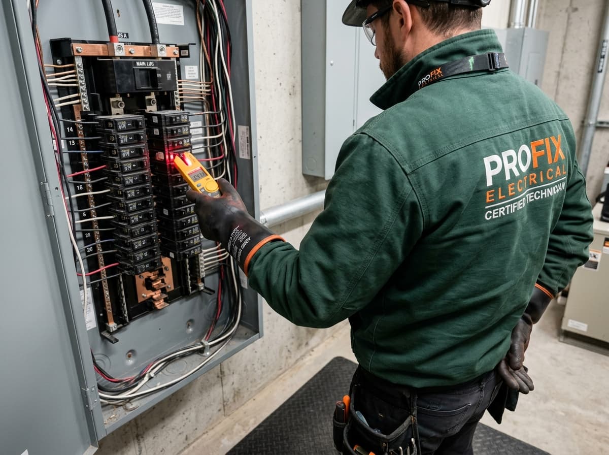 Duar me doreza pune dhe kaçavidë duke punuar në kuadër elektrik